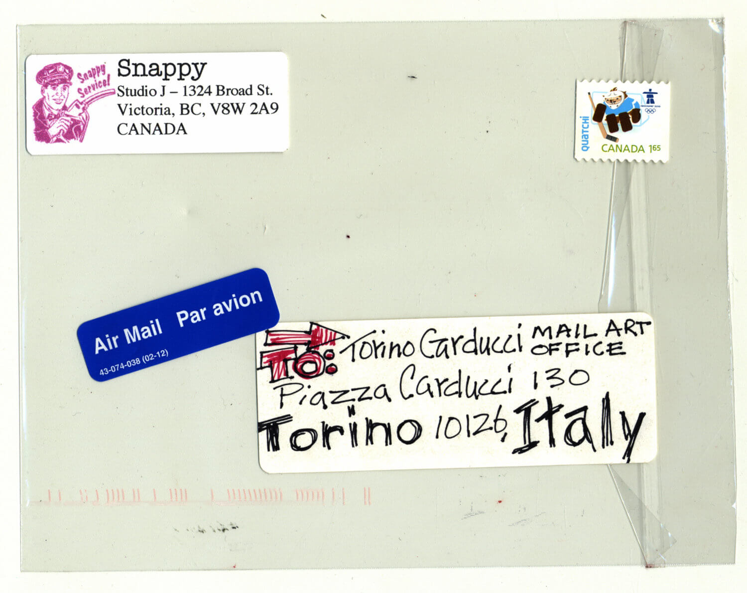 Snappy - sovrabusta recto (Canada)