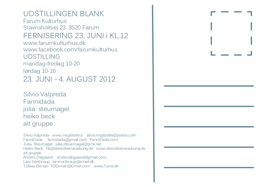 Blank Postkort (invito)