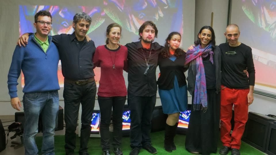 Andrea Chidichimo - Lord Theremin - fanni(dada) - Ivan Fassio - Lydia Corbelli - Enrica Brizzi - (fanni)dada Studio fannidada @ Davanti a un fiume in piena 4