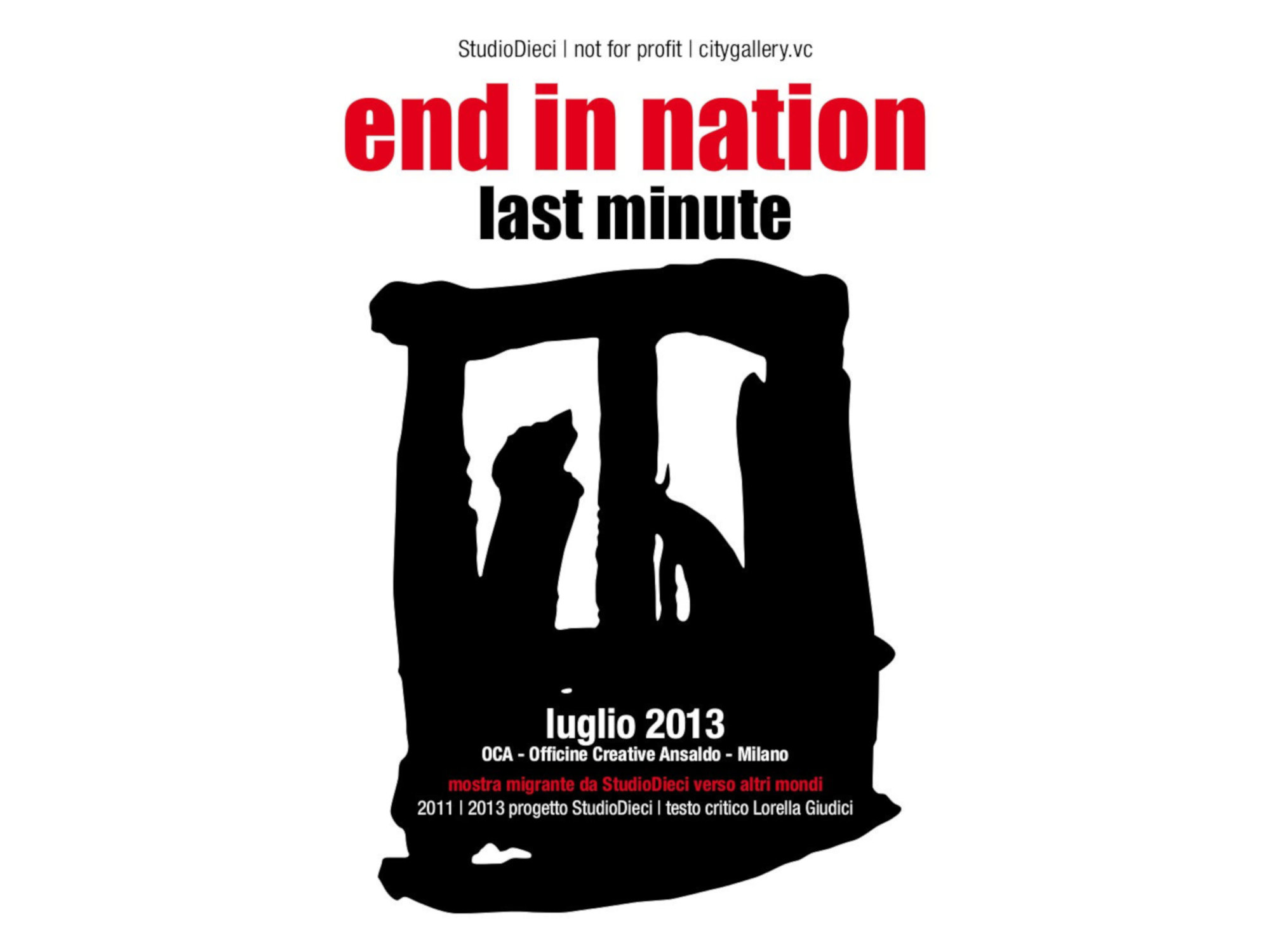 Last Minute |End in Nation @ OCA Officine Creative Ansaldo | Milano